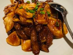 茄子烧年糕-宁波柏悦酒店·钱湖渔港