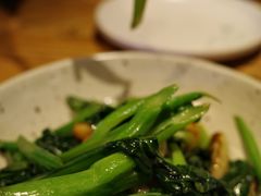 生炒广东菜心-潮粥荟·潮汕砂锅粥(朝阳大悦城店)