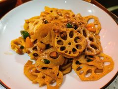 绿茶小炒藕片-绿茶餐厅(蓝色港湾店)