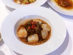 香煎带子菜苗-宝丽轩中餐厅BAOLIXUAN