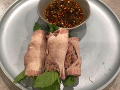 薄荷牛舌卷-半山腰·云南菜(侨福芳草地店)