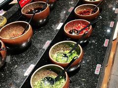 自助调料区-呷哺呷哺 黄金牧场 (大港油田幸福广场店)