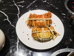 清蒸大闸蟹-淡尾·海鲜自助概念餐厅(虹桥南丰城店)
