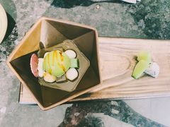 白玉抹茶冰激凌蜜豆沙-老乾杯和牛烧肉(王府中环店)
