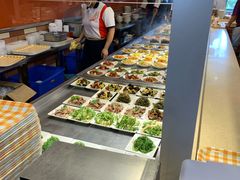 自助取餐区-蓝白自选餐厅(烟大店)