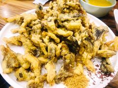 软炸鲜蘑-合合春饼·酱骨·东北菜(潘家园店)