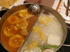 沙嗲拼清汤底-協成海鮮火鍋(老店)