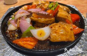Iron Plate Hakka Tofu