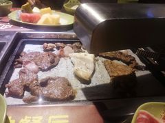 -大漠风烤肉火锅自助餐厅(鹰展店)