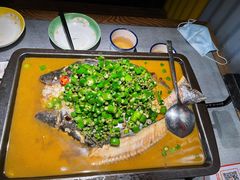 -探鱼·鲜青椒爽麻烤鱼(天河优托邦店)