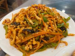 鱼香鸡丝-鑫来子菜馆