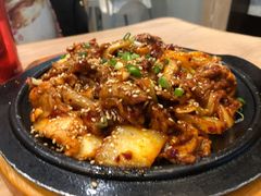 辣白菜五花肉-八福力韩国休闲餐厅(泉舜店)