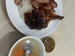 烧鸭拼叉烧-大聪烧鹅快餐店(梅林店)