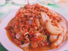 肉末娃娃菜-华春餐馆(鱼山路店)