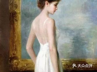 这油画️中的美女，好美！！！