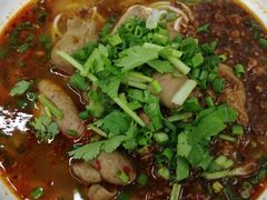 特色肥肠面-耙豌豆重庆小面