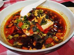 红油皮蛋浇豆腐-西域阿里马新疆菜·清真(桂花路店)