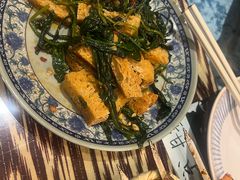 菠菜面筋-新疆伊宁远征餐厅