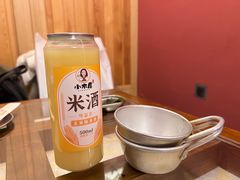 玉米米酒-小木屋米酒店总店