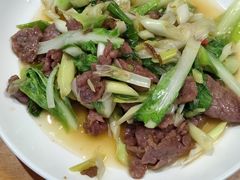 葱爆牛柳-曾牛肉