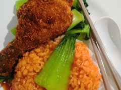 鸡腿饭-北大家园食堂