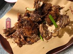 椒盐鸭架-四季厨房 鲁菜·孔府烤鸭(高新万达店)