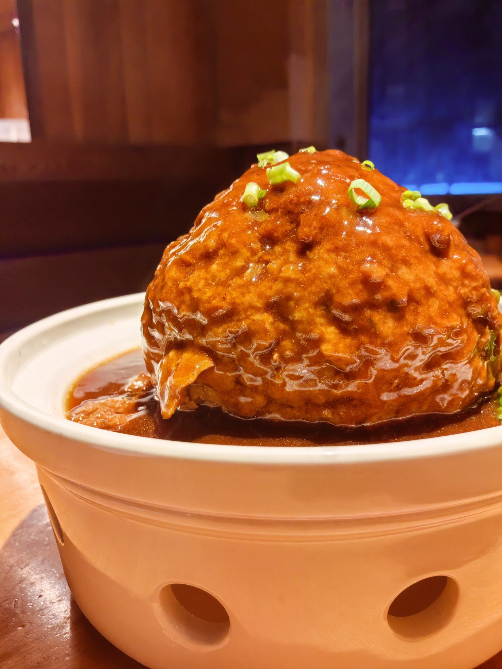 巨无霸狮子头[点赞]