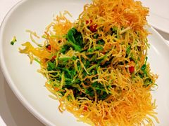 巧拌豆苗-四季民福烤鸭店(王府井灯市口店)