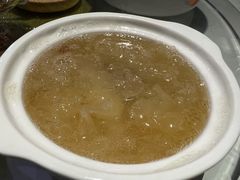 银耳雪梨羹-然一素食餐厅(马利来广场店)
