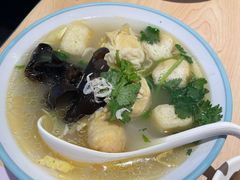 油豆腐百叶包粉丝汤-小杨生煎(湟普汇店)