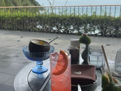 -日落吧·海景咖啡厅·餐酒吧·鸡尾酒·下午茶·乐队表演·浪漫夕阳·三亚文华东方酒店