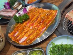 -明洞阿姨·韩式酱蟹烤肉·创意料理(三元桥店)