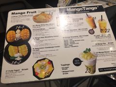 菜单-Mango Tango