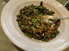 肉末炒豆角-刘胖子家常菜·蹄花焖藕(兴业店)