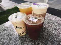 波霸奶绿-1点点(银座和谐广场店)