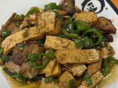 香干炒回锅肉-华南师范大学石牌校区陶园