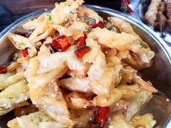 干煸藕夹-小民大排档(光谷店)