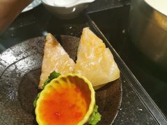 月亮虾饼-捞王猪肚鸡火锅(财富中心店)