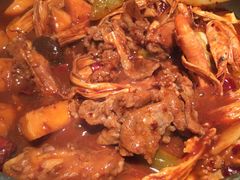 五花肉鸡翅锅-猪啊牛呀羊啊铜盘烤肉(正大广场店)