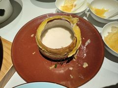 酥皮椰皇炖桃胶-七号私厨·百年洋楼