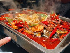 毛血旺烤鱼-探鱼·鲜青椒爽麻烤鱼(番禺万达店)