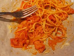 意式细面配烟熏三文鱼-Wagas沃歌斯(大学路店)