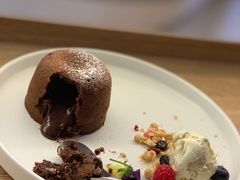 巧克力熔岩蛋糕-Bracket Coffee(工体店)
