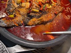 -探鱼·鲜青椒爽麻烤鱼(苏宁广场店)