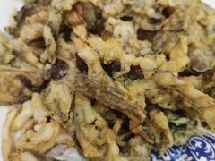 干炸鲜蘑-老健康贾姨原味馆