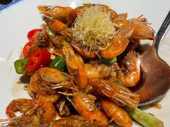 油爆河虾-杭州西子湖四季酒店·金沙厅