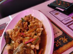 姜葱浇汁松子鲈鱼-龙记·香港茶餐厅(海上世界店)