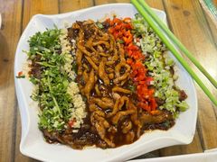 五彩茄子-宝源饺子(麦子店街店)