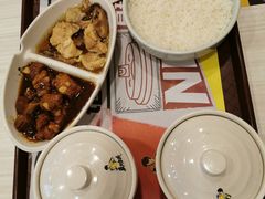 鸡肉排骨双拼饭-真功夫(搜秀城店)