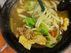 咖喱猪软骨乌冬汤面-玛格萝妮比萨屋(陆家浜路店)